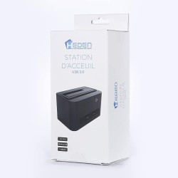 Dock station pour disque 3.5" -  2.5" card reader  usb3