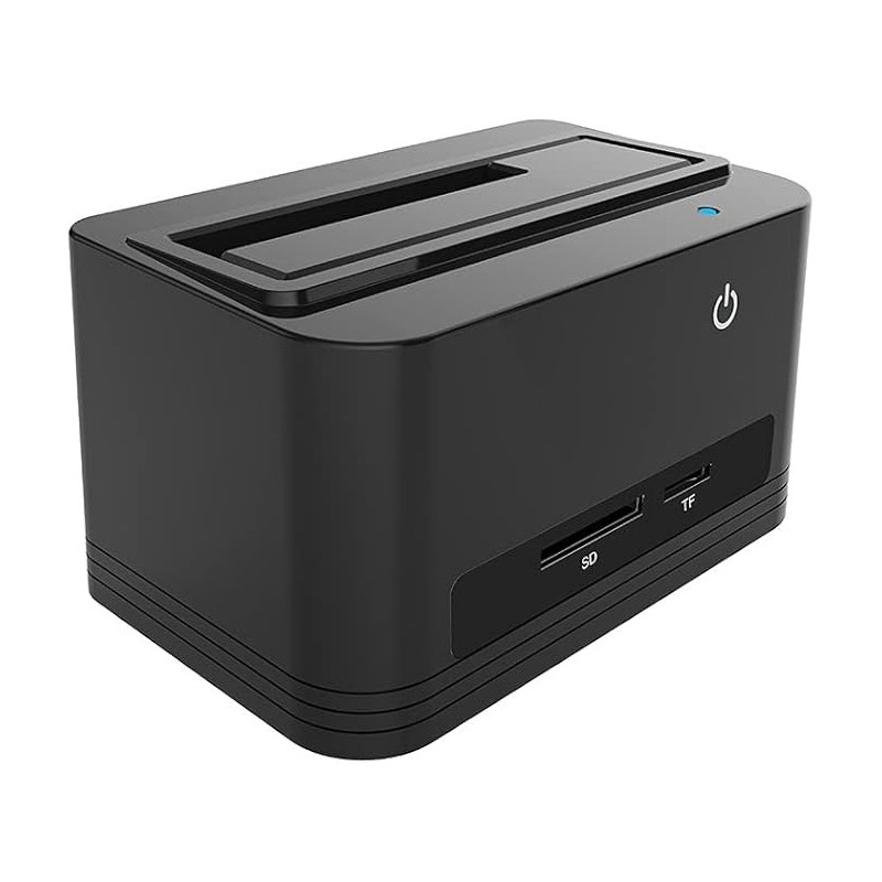 Dock station pour disque 3.5" -  2.5" card reader  usb3