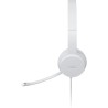 Casque blanc filaire usb