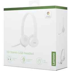 Casque blanc filaire usb