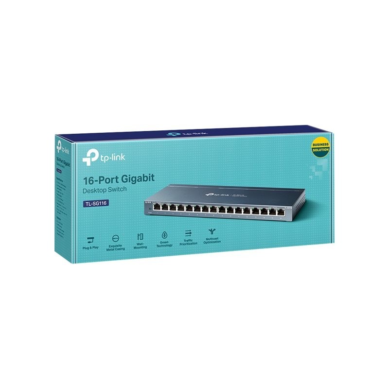 Switch 16 ports gigabit