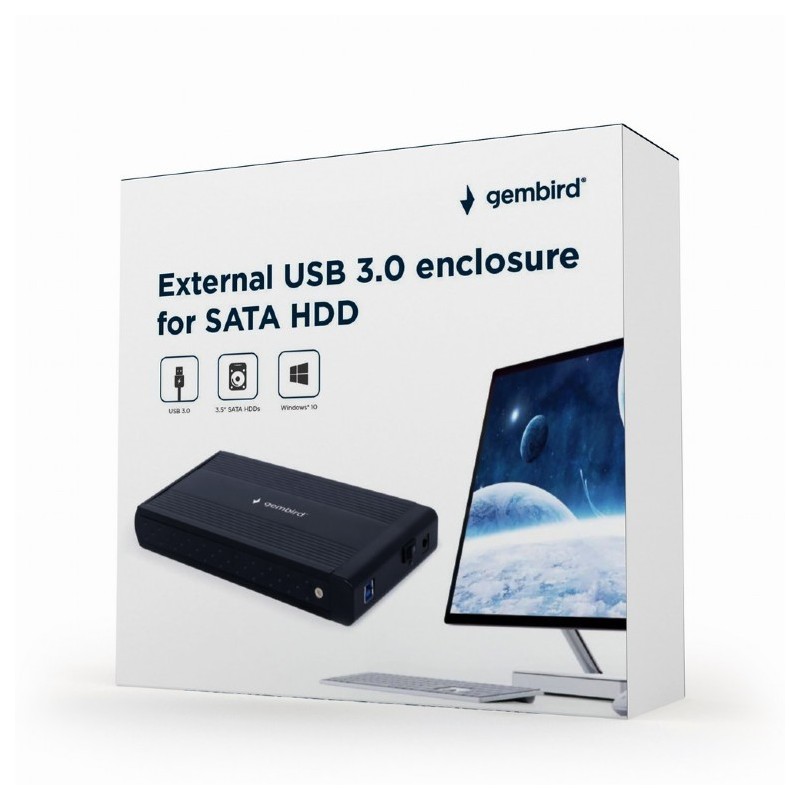 Boitier externe 3.5 GEMBIRD  USB 3.0