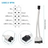 Adaptateur usb 2 sur carte mere