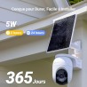 CB8 et Panneaux Solaire kit