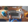 Grand tapis de bureau clavier souris ROSE