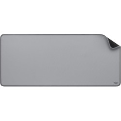 Grand tapis de bureau clavier souris GRIS