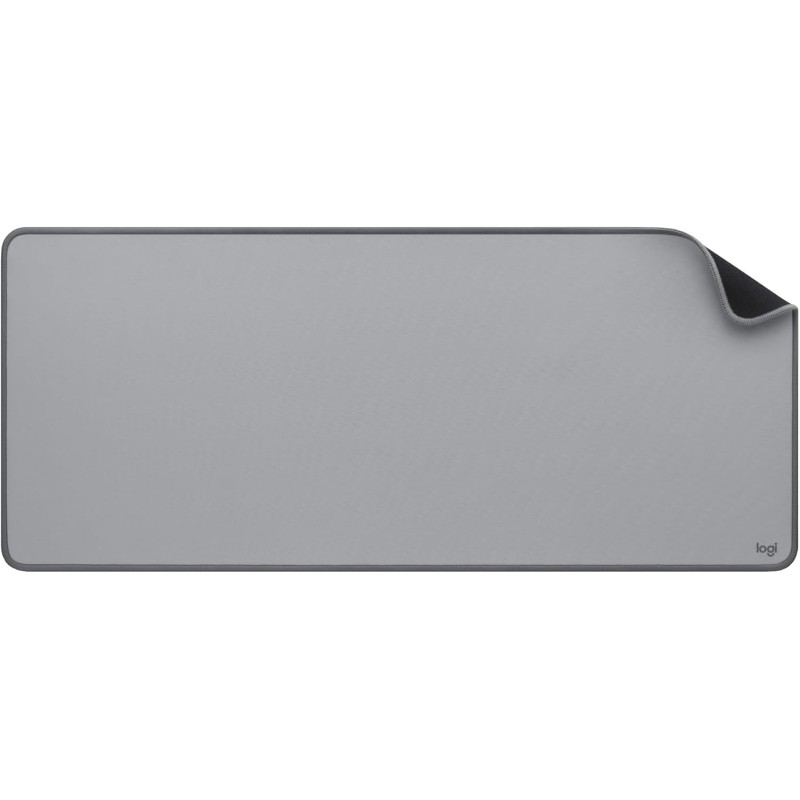 Grand tapis de bureau clavier souris GRIS