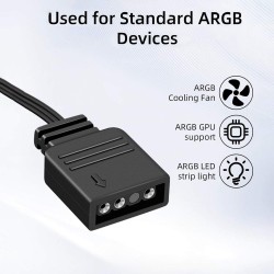 Adaptateur RGB 4 pin a 3 pin