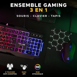 Kit Gaming filaire 3 en 1