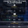 Casque Gaming combo (filaire, sans fil ou BT)