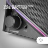 Haut-Parleurs Gaming 15W, Éclairage RGB